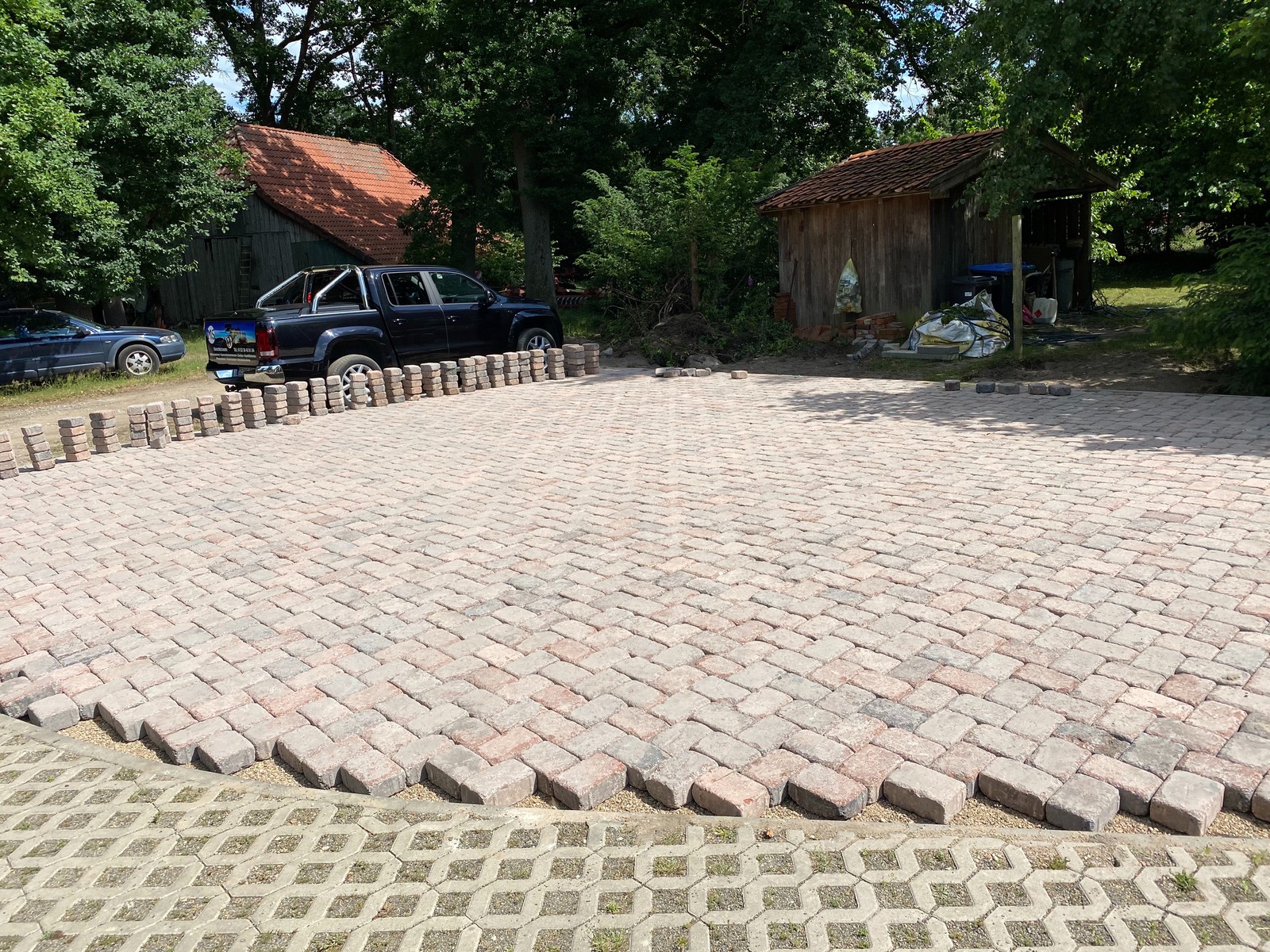 Paving project completed by Schindler Galabau Celle