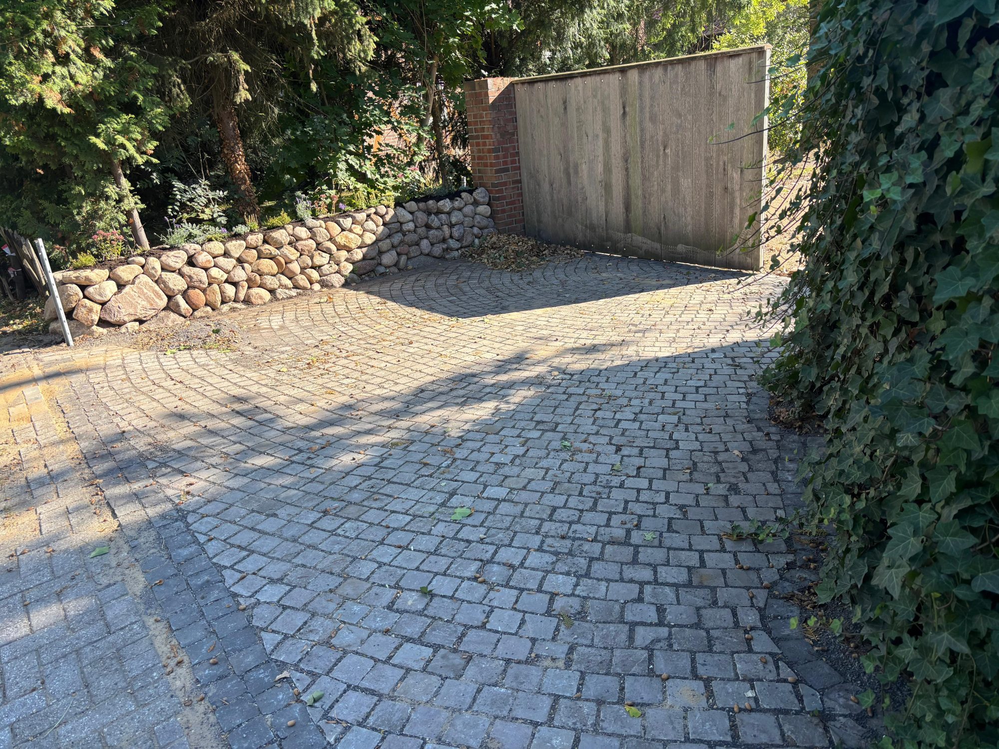 Paving project completed by Schindler Galabau Celle