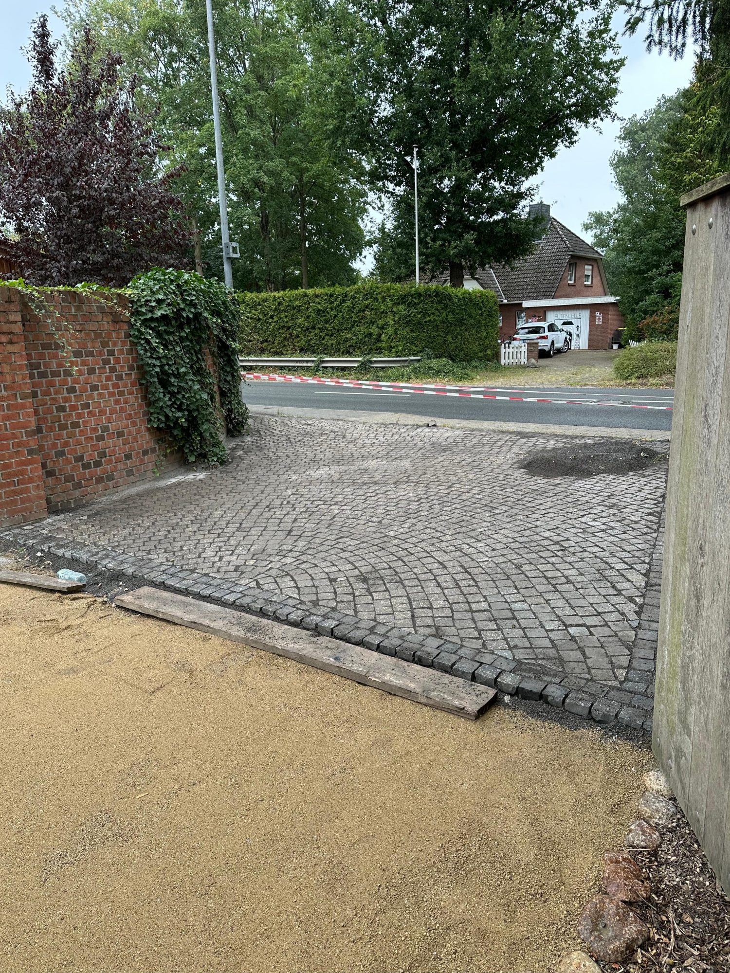 Paving project completed by Schindler Galabau Celle