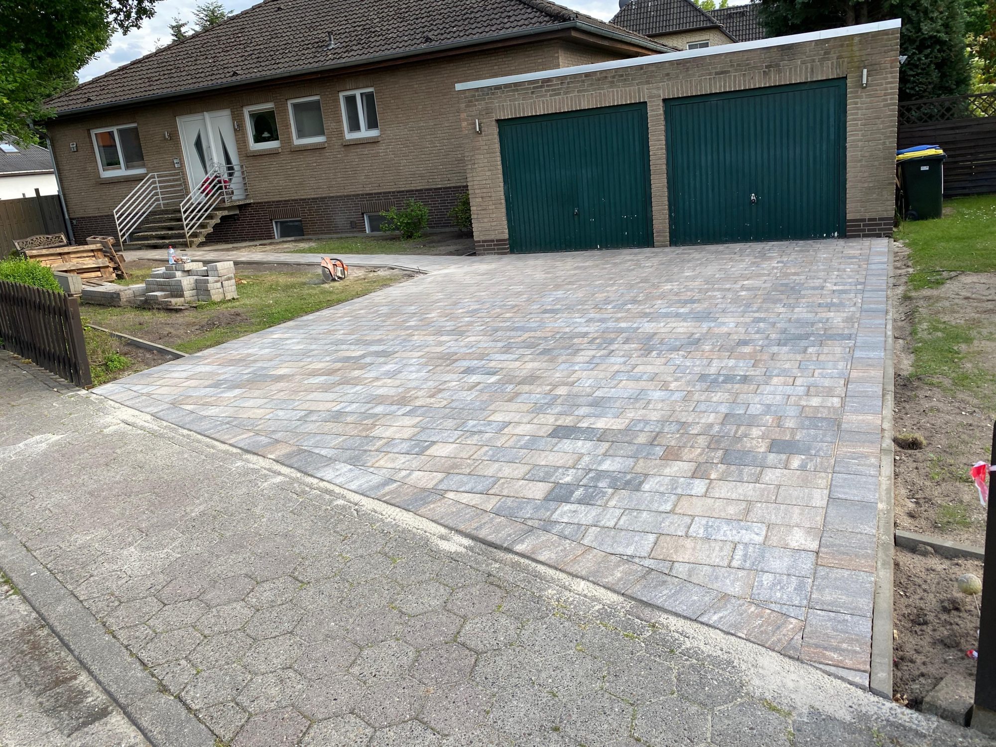Paving project completed by Schindler Galabau Celle