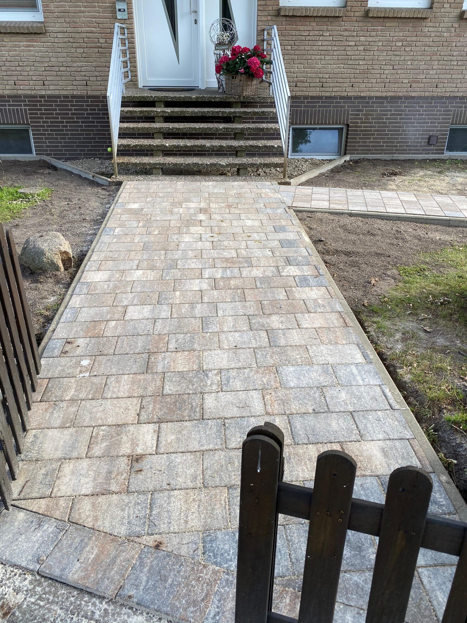 Paving project completed by Schindler Galabau Celle